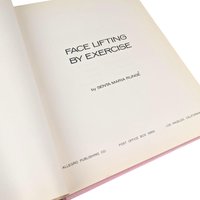 Vintage 1972 Signed Exercise Book: Senta Maria Runge Face Lifting