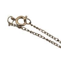 Vintage 1975 Avon Marigold Necklace: October Birth Flower Pendant