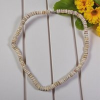 Vintage 1990s Puka Shell Choker: Your Choice of 90s Surfer Heishi Necklace
