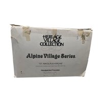 Vintage 1991 St. Nikolaus Kirche: Dept 56 Alpine Village Series