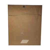 Vintage "Gay Philosopher" Print: Henry Major "Why Worry?" Framed Art