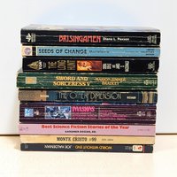 Vintage Sci-Fi Fantasy Paperback: Your Choice of Bradley, Asimov, or Haldeman