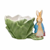 Vintage 1998 Beatrix Potter Peter Rabbit Planter: Teleflora Ceramic Decor
