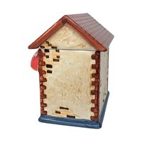 Vintage Mrs. Fields Cookie Jar: Handpainted Ceramic Bakery Shop