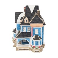 Vintage 1994 Lemax Joseph's Restaurant: Dickensvale Lighted Christmas Village House
