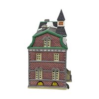 Vintage 1995 Police Station House: Lemax Dickensvale Lighted Christmas Village