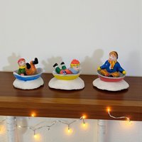 Vintage Lemax Dickensvale Accessories: Your Choice of Village Figurines & Scenery