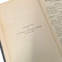 Vintage 1927 Lutheran Hymn Book: Concordia Publishing Abridged Edition