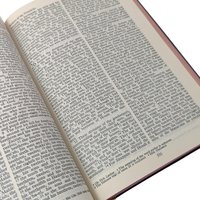 Vintage 1952 Holy Bible: Thomas Nelson & Sons With Helps Edition