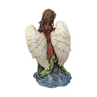 Vintage Grandeur Noel Nativity Angels: Set of 2 Ceramic Christmas Figures