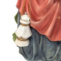 Vintage Grandeur Noel Nativity Angels: Set of 2 Ceramic Christmas Figures