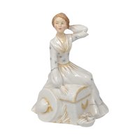 Vintage Royal Doulton "Summer's Day" Figurine: HN 2181 Bone China Lady