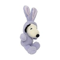 Vintage Hallmark Snoopy Plush: Peanuts Dog in Purple Bunny Suit