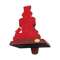 Vintage Nutcracker Stocking Holder: Toy Soldier Drummer Mantel Hanger