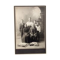 Gozanski Cabinet Card Set: 4 Vintage Superior WI Portraits