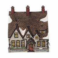 Vintage 1988 Wackford Squeers Boarding School: Dept 56 Dickens Village House