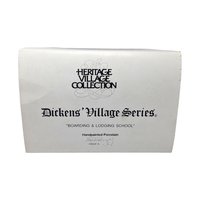 Vintage 1994 Boarding & Lodging School: Dept 56 Dickens Village Lighted House