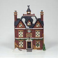 Vintage 1994 Boarding & Lodging School: Dept 56 Dickens Village Lighted House