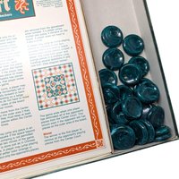 Vintage 1989 King's Court Game: Golden Supercheckers Strategy Game