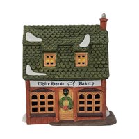 Vintage 1988 "White Horse Bakery" House: Dept 56 Dickens' Village Collectible