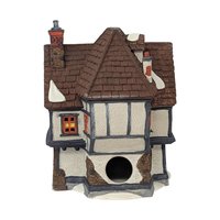 Vintage 1990 Tutbury Printer: Dept 56 Dickens' Village Porcelain House
