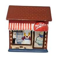 Vintage Mrs. Fields Cookie Jar: Handpainted Ceramic Bakery Shop