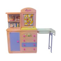 Vintage 90s Mattel Barbie Baby Care Changing Station: Dollhouse Nursery Furniture