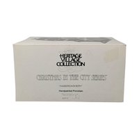 Vintage 1992 Dept 56 Haberdashery Shop: Christmas in the City Village Collection