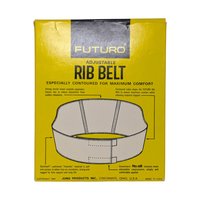 Vintage 1968 Futuro Adjustable Rib Belt: Unused Medical Collectible in Original Box