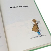 Vintage 1976 Hattie Rabbit: Dick Gackenbach Hardcover Early I Can Read Book