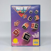 Vintage 1993 Phase 10 Dice Game: Fundex Games Strategy Party Game