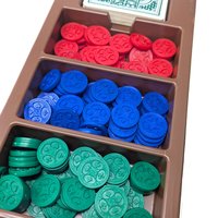 Vintage 1982 Sequence Board Game: Jax Ltd. Vinyl Mat Edition Complete