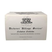 Vintage 1988 Wackford Squeers Boarding School: Dept 56 Dickens Village House