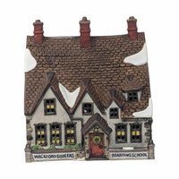Vintage 1988 Wackford Squeers Boarding School: Dept 56 Dickens Village House