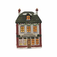 Vintage 1986 Fezziwig Warehouse: Dept 56 Dickens Village House