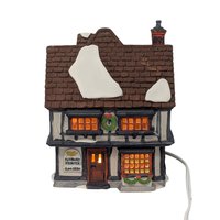 Vintage 1990 Tutbury Printer: Dept 56 Dickens' Village Porcelain House