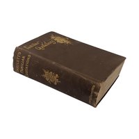 Antique Bartlett's Familiar Quotations Book: Antique Brown Cloth Decorative Gilt Spine