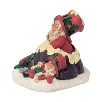 Vintage 1995 Finnians Christmas Figure: Roman Inc. Irish Leprechaun Pudding Decor