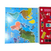 Vintage 1968 Risk Board Game: Parker Brothers Continental Strategy Game