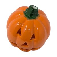 Vintage 2004 Ceramic Jack O' Lantern: Target Halloween Tealight Holder