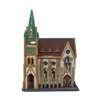 Vintage 1990 All Saints Corner Church: Dept 56 Christmas in the City