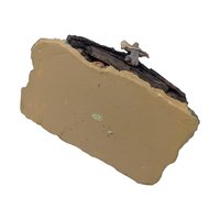 Vintage Resin Light Up Nativity Scene: One Piece Creche Religious Holiday Decor