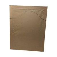 Vintage Jacques Sefop Padded Tapestry: Virgin Mary & Child Framed Religious Art