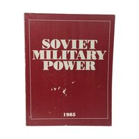 Vintage 1980s Soviet Military Power & Naval Books: Dept of Defense