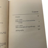 Vintage 1971 Man’s Search for Meaning: Viktor E. Frankl Paperback Book