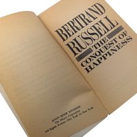 Vintage The Conquest of Happiness: Bertrand Russell Paperback Book