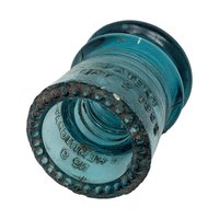 Antique and Vintage Glass Insulator Choice: Hemingray Brookfield Locke Industrial Decor