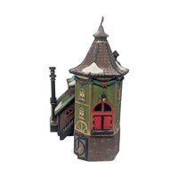 Vintage 1995 Elfin Forge & Assembly Shop: Dept 56 North Pole Village Lighted House