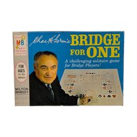 Vintage Unused 1967 Chas H. Goren's Bridge for One Game: Milton Bradley