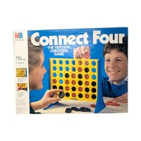 Vintage 1993 Connect Four Game: Milton Bradley